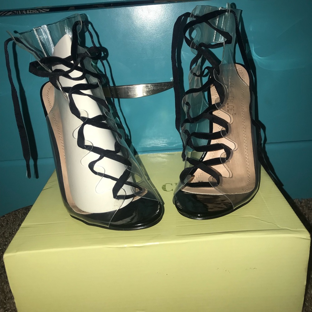 Clear Women Heels